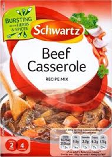 Picture of SCHWARTZ BEEF CASSEROLE